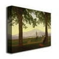 thumbnail image 2 of Trademark Fine Art "Garden Terrace, 1811" Canvas Wall Art by Caspar Friedrich, 2 of 3