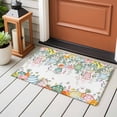 thumbnail image 4 of Entryway Rug 2'x3', Easter Eggs Small Rug for Kitchen Bathroom Door Mat Indoor Entrance, Bunny Eucalyptus Leaves Spring Flower Plant Non-Slip Area Rugs Floor Mats Carpet Front Door Rugs, 4 of 8