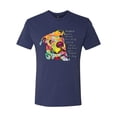 thumbnail image 3 of Colorful Pitbul | People Will Know How Large Your Soul | Dean Russo Art Animal Lover Mens Premium Tri Blend T-Shirt, Vintage Navy, X-Large, 3 of 6
