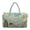 Butterfly Daisy Decoration, variant on Uourmeti Blue Butterfly Pattern Quilted Duffle Bag, Large Capacity Adjustable Strap Weekender Bag Polyester Fabric Quilted Duffle Bags for Vacation Getaways