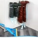 thumbnail image 4 of Inteprter Colgador de zapatos de hierro, resistente a desgarros, transpirable, conveniente instalación en pared, mantenimiento de forma, 4 Uds. Almacenamiento y organización del hogar, 4 of 6