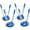 Deep blue*4 pack, variant on KAQ Ziplock Bag Holder Stand Adjustable For Plastic Freezer Bags/Hands Free Baggy Rack Gallon Bag Holder Stand,Green 4 Pack