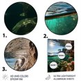 thumbnail image 3 of Designart "Underwater View of the Beach III" Nautical & Beach Metal Art Living Room, 3 of 5