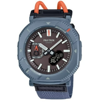 Casio Men's Solar Powered Triple Sensor Black Pro Trek Watch