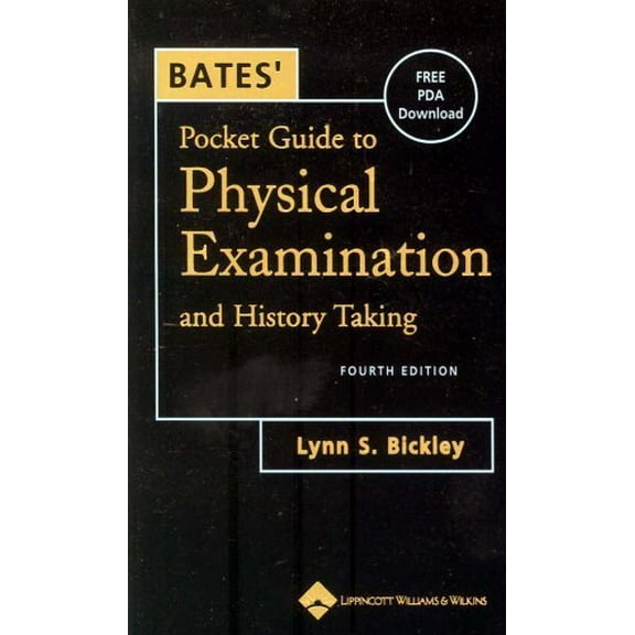 Pre-Owned Bates' Pocket Guide to Physical Examination and History Taking (Paperback) 0781738180 9780781738187