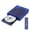 Blue, variant on Magnavox Translucent DVD Player with HDMI Cable, Multi-Format DVD CD MP3 Player, HDMI Output, Remote Control, PAL/NTSC Compatible, 2 Channel Audio, Universal Power 100–240V, Purple