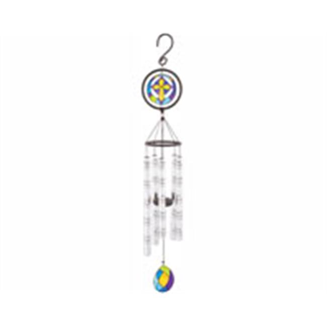 Carson Home Accents Windspiel - 76,2 Cm Lang, 5 Aluminiumröhren, Satte Töne Für Garten Oder Terrasse