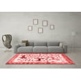 thumbnail image 3 of Ahgly Company Indoor Round Animal Red Traditional Area Rugs, 4' Round, 3 of 4