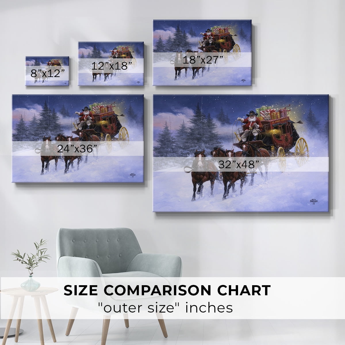Nick's Express- Gallery Wrapped Canvas