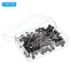thumbnail image 3 of Uxcell Alfileres de Coser, Alfiler Recto de 1.5 Pulgadas con Cabeza de Perla Plástica, Negra, 100 Paquete, 3 of 6