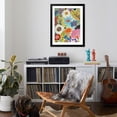 thumbnail image 4 of Art.com Secret Garden Floral I Art Print by Karen Fields, Black Frame Wall Art, 32" x 40", 4 of 5