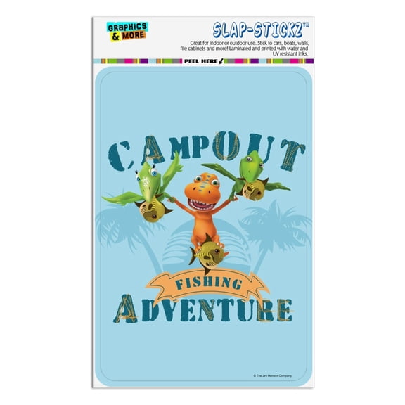 Campout Fishing Adventure Dinosaur Train Home Business Office Sign