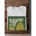 thumbnail image 3 of Beauty Abstract Pinecone T-Shirt Men -Image by Shutterstock, Male Small, 3 of 4
