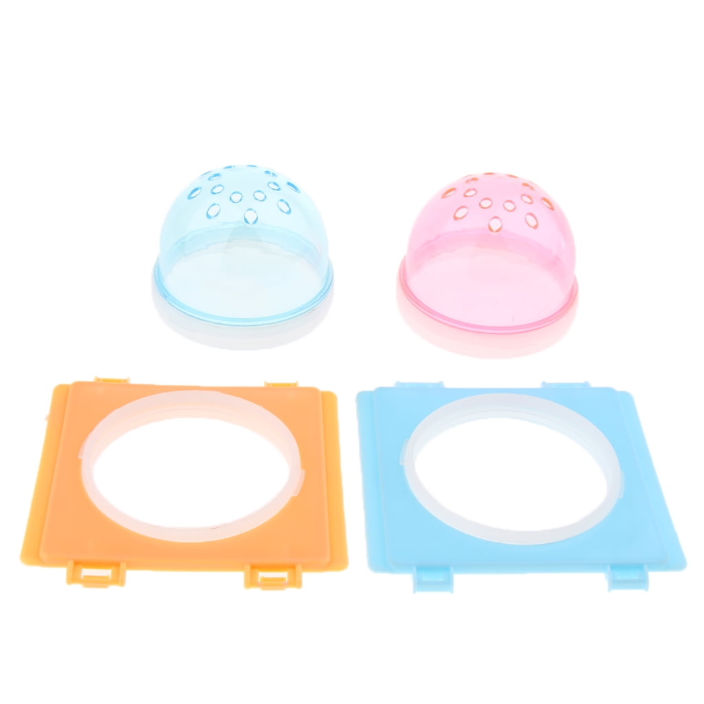Hamster Cage Hole Cover Tube Plug D DOLITY 2 Pieces Pet Product Small Animals Guinea Pig 