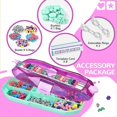 thumbnail image 3 of Kit para hacer pulseras con cuerdas elásticas para niñas de 3, 4, 5, 6, 7, 8, 9 y 10 años., 3 of 5