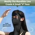 thumbnail image 3 of Women's UV Protection Face Mask with Neck Cover – UPF 500+ Cooling Ice Silk Sun Shield, Breathable Outdoor Face Cover for Cycling, Hiking & Summer Travel, 3 of 9