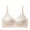 c01Pink, variant on Women's Solid Color Non-marking Satin Glossy Anti-sagging Breast Sagging Soft Support Everyday Bras Black XL
