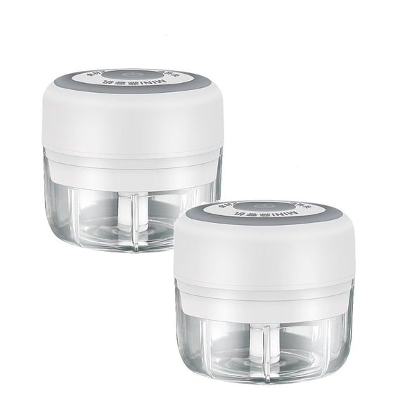 Clearance Garlic Peeler under $20 Electric Baby Food Maker Baby Grinder Steamer Food Chopper 100ml White