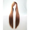 thumbnail image 4 of Peluca de cosplay de anime colorida de 80 cm, suministros al por mayor, extensión de cabello, flequillo largo y liso, varios colores disponibles para pájaros pequeños, 4 of 4
