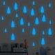 thumbnail image 4 of Juegos de Calcomanías Luminosas de Pared para Puerta Decorativos Accesorios para Navidad Pino azul, 4 of 6