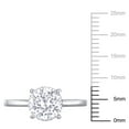 thumbnail image 3 of Everly Women's Created Sapphire 10K White Gold Engagement Ring, 3 of 9