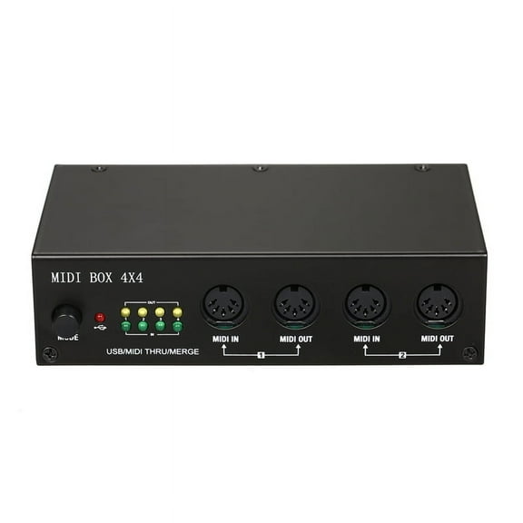UM4x4 USB MIDI Interface 4 in /4 Out 64 Channels 4i/4o   Merge 2i4o Box pwm25