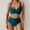 Green, variant on Tuosodrolic Women's Swimsuits 2 Piece Bikini Sets Tummy Control Bathing Suits Push Up Swim Tops and Bottoms High Cut Swimwear Traje de Baño Para Mujer Beachwear