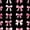B Pink Black 1, variant on Erosebridal Girly Bowknot Twin Sheet Sets For Girls,Pink Rose Rustic Flower Bedding For Kids 3pcs