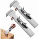 thumbnail image 3 of Cabinet Mount, Stainless Steel Fixing Clips, Adjustable Drawer Fixing Clamp, Cupboard, 2mm, Silver, One Touch Fixing, Drawer Fixing Clip, 3 of 5