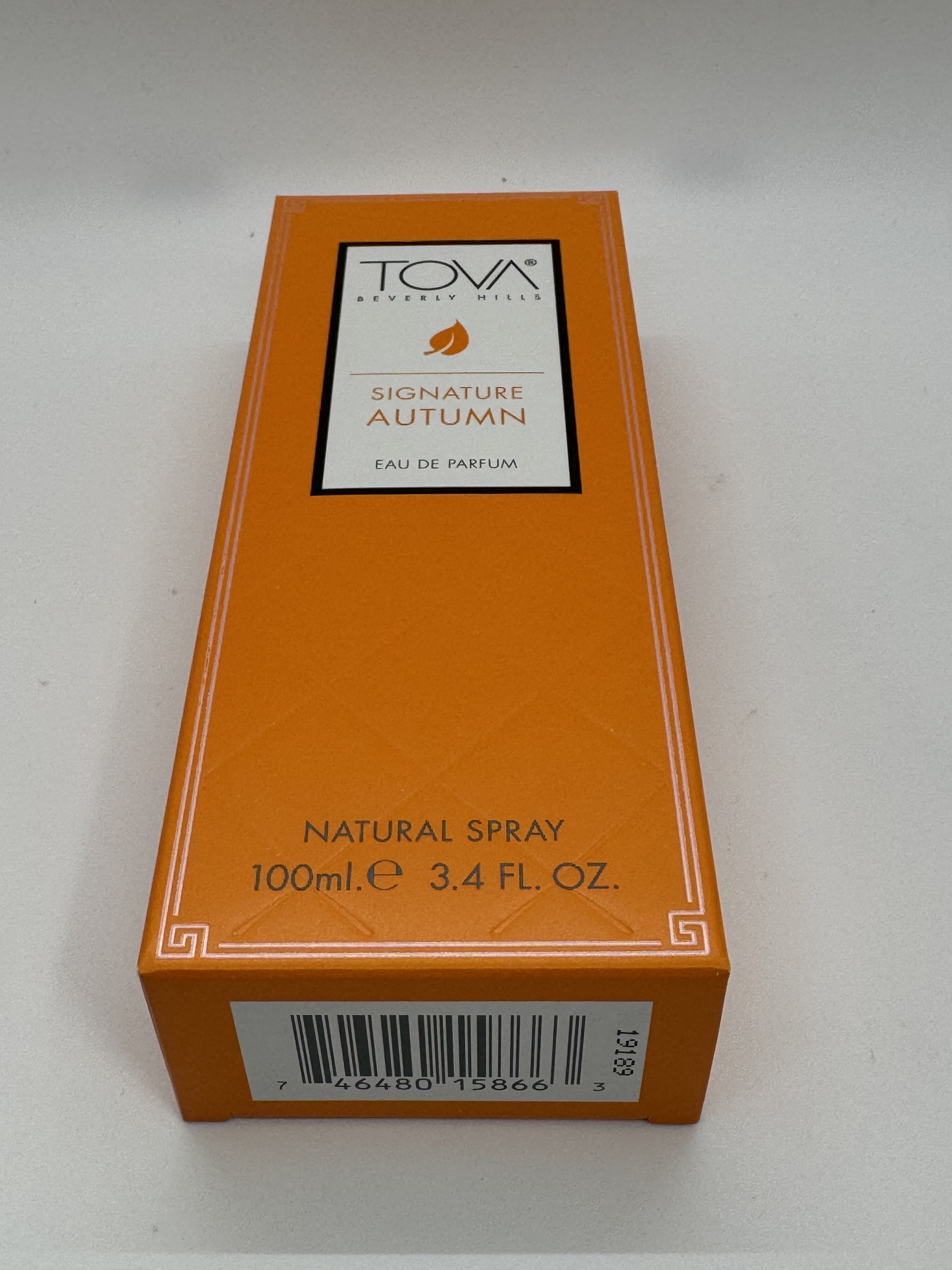 TOVA Signature Autumn Eau de Parfum, Floral Amber Scent, 3.4 fl oz