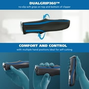 Wahl Self-Clip 360 Cordless Dual Grip Hair Clipper Kit, Black/Blue 3025768