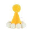 thumbnail image 1 of Chapeau d'Anniversaire pour Animaux de Compagnie, Chapeau de Fête pour Chat et Chien, Ensemble de Coiffeuse Colorée Macaron avec Pompon et Bandeau Réglable, 1 of 5