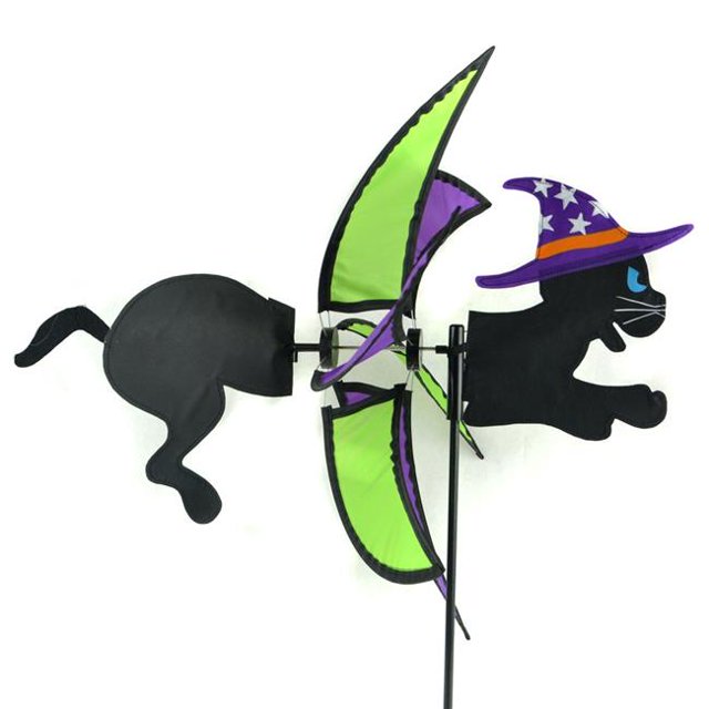 Midwest Design Imports 55943 Drapeau de Jardin de Chat Halloween