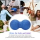 thumbnail image 3 of WDOplteas Masaje Maní Las Bolas Maní Relajan Los Músculos Tensos para Uso Doméstico (azul), 3 of 9