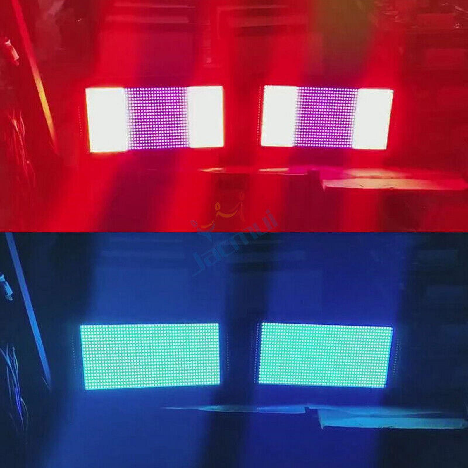 1000W LED Strobe Light Martin 4 Sections Color Change DMX512 Atomic Flash Light