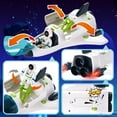 thumbnail image 6 of Space Toys for Kids, Rocket Ship Toy with Astronaut, Spaceship, Satellite & Space Rover, Spaceship Shuttle Car Toy Gift for Boys Girls 3+, 6 of 9