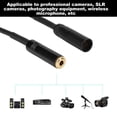 thumbnail image 4 of Ccdes Mini XLR Audio Cable,3.5mm Female to Mini XLR Male Two-way Audio Cable Adapter for Camera Photography Equipment,Camera Audio Cable, 4 of 7