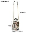thumbnail image 2 of FORMRS Crossbody Bag for Women Quilted Travel Shoulder Cell Phone Purse with Chain Strap Handbag, Red Deer, 2 of 7