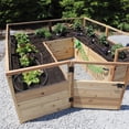 thumbnail image 5 of Outdoor Living Today Raised Garden Bed Western Red Cedar 1-Count 8x8, 5 of 11