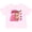 AD-Pink, variant on Pink Sloth 2nd Birthday Girls Baby T-Shirt