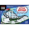 thumbnail image 1 of CDX Blocks: Little Dipper - 324 Pcs, Building Brick Set, Gravity Powered Roller Coaster Model, Promotes STEM Learning, 1 of 5