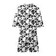 thumbnail image 4 of Icvfdpl Womens Summer Pajamas Ladies Fashion Solid Color Loose Shorts Set Sleepwear M, 4 of 7
