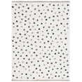 thumbnail image 2 of SAFAVIEH Calico Mattie Dot-Print Polyester Shag Area Rug, Ivory/Taupe, 6'7" x 9', 2 of 8
