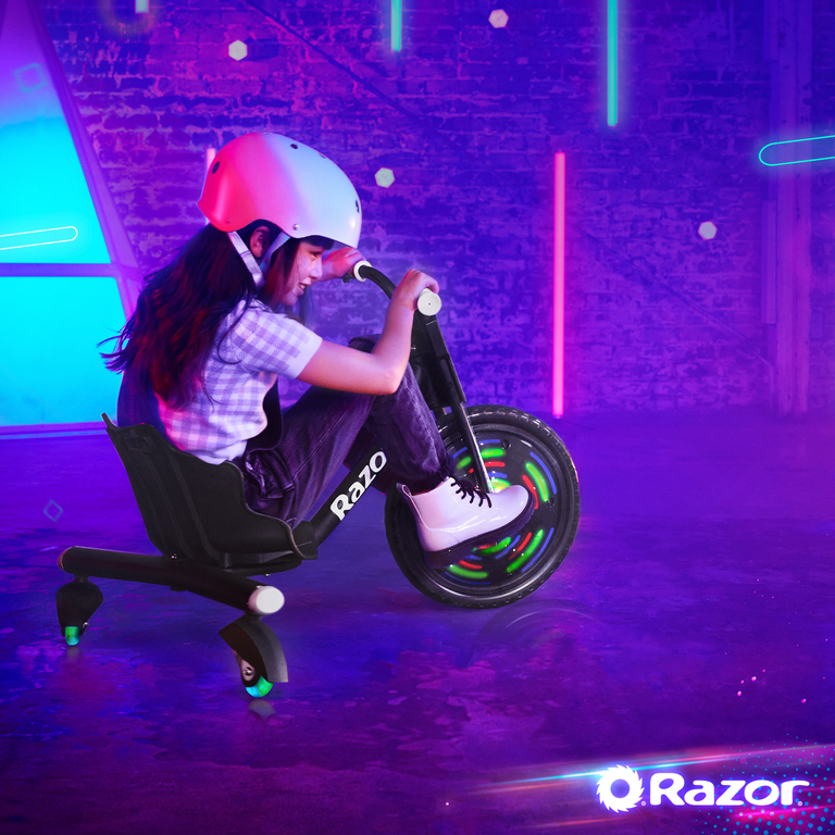 Razor RipRider 360 Lightshow - Drift Trike with Colorful Lights, 3