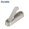 thumbnail image 4 of Unique Bargains Round Coat Hook Wall Mount Folding Hook Silver Tone 2.87"x0.91"x0.47", 4 of 7