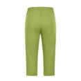 thumbnail image 4 of FUNUONY Hot Sale!! Women's Capri Yoga Pants Essential High Waisted Legging for Workout Leggings for Women Plus Size High Waisted Yoga Cropped Trousers 2025 Summer Gym Pants Mint Green M, 4 of 6