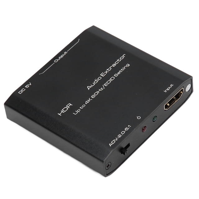 Extracteur de Son Interface Multimédia HD, Métal Grand Application 4K Interface Multimédia HD Extracteur de Son pour PC