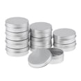 thumbnail image 1 of 2x 25ML 0.87Oz tapa de rosca de aluminio Zulema Latas de cosméticos vacías, 1 of 8