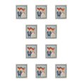 thumbnail image 3 of sweethay Paño de limpieza de cocina Cuencos cuadrados Toalla de Herramientas de cocina Paños de platos absorbentes reutilizables con patrones pareja de zorros 10piezas sweethay CBP484844, 3 of 5