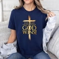 thumbnail image 3 of I've Read the Final Chapter God Wins Christian Faith Cross T-Shirt, Men's And Women's Graphic Tee 100% Cotton by TBun, Full Sizes S-5XL, 3 of 5